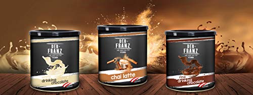 Der-Franz Der-Franz Weiße Trinkschokolade, 2 x 500 g - Produktansicht 3 | Cappuccino