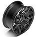 4PLAY Wheels 4P06 22 Inch Rim Fits 6x135 & 6x139.7 22x10 Satin Black (1)