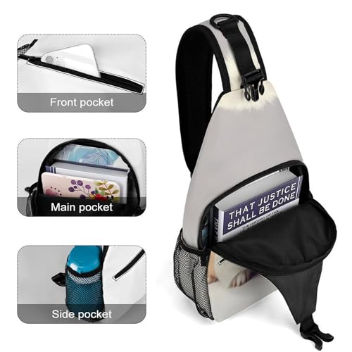 Bolso de pecho estilo bandolera para senderismo miniatura 4