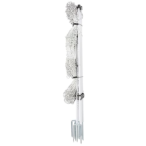 Premier 1 Horse QuikFence Red eléctrica  BlancoNegro Doble Pico  48 pulgadas de alto x 50 pies de largo