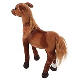 Suave y agradable para la piel: este juguete de peluche garantiza un compañero acogedor y reconfortante para los durante la hora de dormir, juguetes de caballos para , juguetes en miniatura