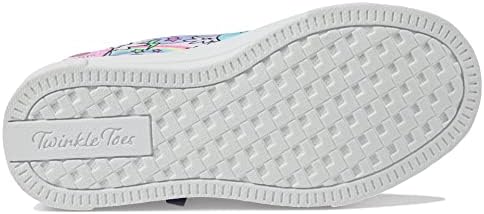 Skechers Kids Girls Twinkle Sparks-Flying Heart Sneaker, Lavender/Multi, 12.5 Little Kid | Image 2