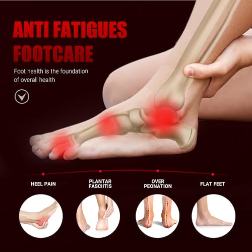 VALSOLE 250+ lbs Plantar Fasciitis High Arch Support Insole for Men Women,Heavy Duty Support Pain Relief Orthotics Insert,Relieve Flat Feet,High Arch,Foot Pain,Standing All Day Boot Work Shoe Insole4