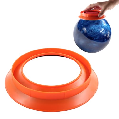 Universal Sanding Pad Holder for Bowling Balls (Orange)
