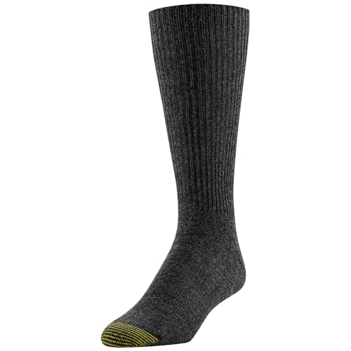 GOLDTOE Men's Fluffies Casual Crew Socks2