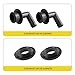 Arwrilt 2 PCS Car PCV Valve Elbow, Car Ventilation Valve with Gasket Kit, Suitable for Jeep Models (Black)