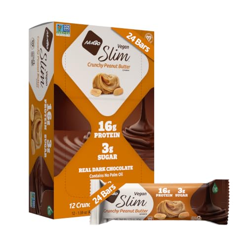 NuGo Slim Dark Chocolate Crunchy Peanut Butter