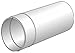 Produktbild WH100 Teleskop-Mauerdurchführung DN100ws60610 Anschluß rund Wandstärke 200-380mm