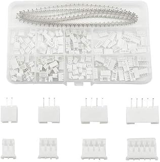BGTXINGI 440PCS 2.0mm 2PIN 3PIN 4PIN 5PIN Female Male Housing Connection and 280PCS Female Pin Head Connector Plug Set Compatible with JST-PH