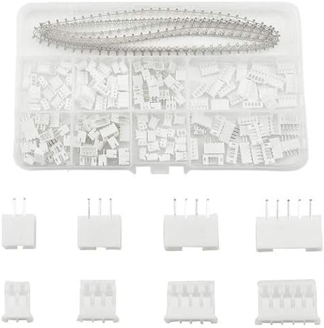 BGTXINGI 440PCS 2.0mm 2PIN 3PIN 4PIN 5PIN Female Male Housing Connection and 280PCS Female Pin Head Connector Plug Set Compatible with JST-PH