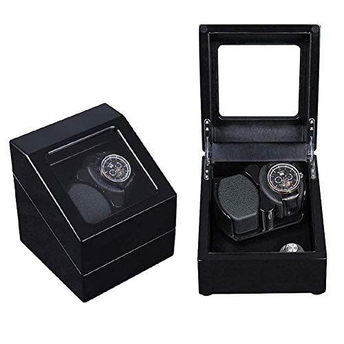 Boîte de montre en bois de luxe avec moteur silencieux premium
