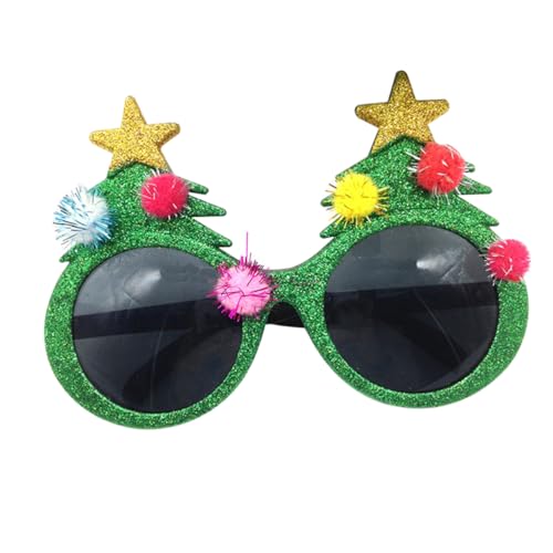 OKUMEYR Fiesta Accessories Christmas Eyeglasses Christmas Eye Glasses Comfortable Glasses Decorative Glasses Fancy Glasses Ornament Glasses Holiday Glasses Christmas Tree Decorative Items