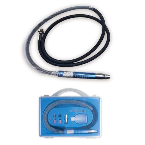 Fastoo Air Engraving Pen, Pneumatic Pencil Die Grinder for Sanding, Polishing, Drilling, Engraving, 65000RPM, 90PSI, Adjustable 1/4inch