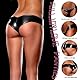 FULLJOYLOVE Damen Wetlook Tangas Sexy PU Leder Tanga Metallic Micro Mini Bikini Panties Einteiler Unterwäsche Frauen Große Größen Erotik Wetlook Panty Hipster Slip Unterhose V-Form Tanga