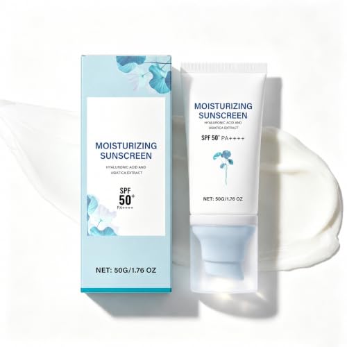 YOOJ Centella Sunscreen Centella Hyalu-Cica Water-Fit Sun Serum Korean Sun Serum SPF 50 Travel Size Sunscreen with Hyaluronic Acid Lightweight Breathable Daily Nourishment