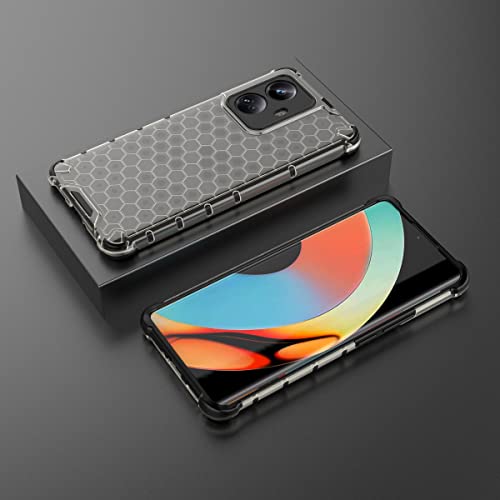 Image of Glasgow Back Case Cover Compatible with [ Realme 10 Pro+ / 10 Pro Plus 5G ] (Stylish Design) - Black