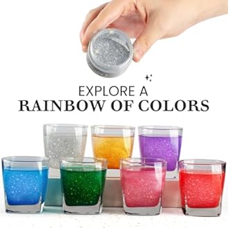 Dazzle Dust Edible Glitter Sprinkles for Cake Decorating, Drinks, Cookie, Icing, Dessert Decorations, Sparkly Luster, Food-Grade, Vegan, Gluten Free, Kosher, Bulk 10g, Silver