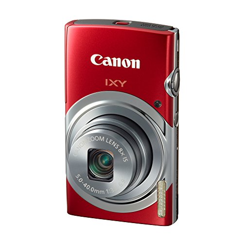 純正キャノンCANONコンパクトデジタルカメラIXYズーム☓8 キヤノン、8倍ズームのスリムコンパクト「IXY 160」 - デジカメ