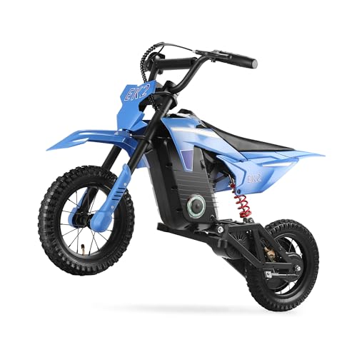 BLAZEGO EK2 Kids Electric Dirt Bike, 350W Motor, 15 MPH