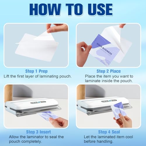 Image of 200 Pack 5mil 3x4 inch Thermal Laminating Pouches Badge Laminate Pouches Clear Laminated Luggage Tags Printable Laminator Pouches for Business Permits Cards (200, 2.94 inchx4.13 inch-5mil-with Holes)