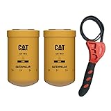 Caterpillar 126-1813 Hydraulic/Transmission Filter Ultra High Efficiency w/IHD Strap Wrench Bundle
