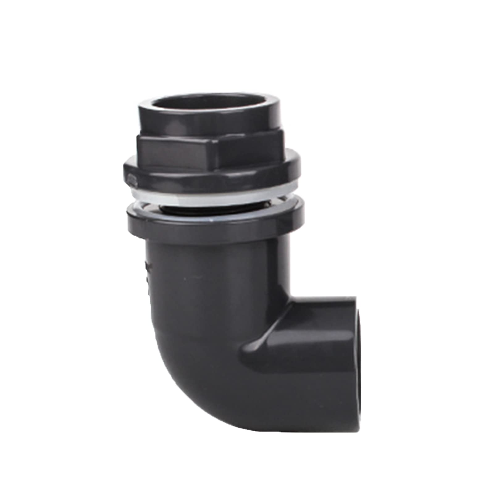 NEWFT Aquariums Outlet Pipe Connector Fish Tanks Water Pipe Connector Elbow Joint Thread Elbow Connector 32mm