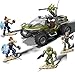 Mega Construx Halo Warthog Rally Vehicle Halo Infinite Construction Set with Master Chief Character Figure, Building Toys for Kids