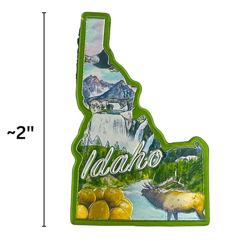 Imán Decorativo de Idaho para Refrigerador 2 Pulgadas miniatura 5