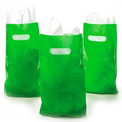 Goody Bag emballage vert pour anniversaires thématiques et kermesses