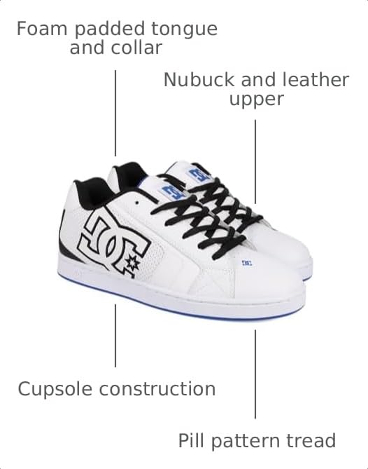 Image of DC Men's Court Graffik Skate Shoe