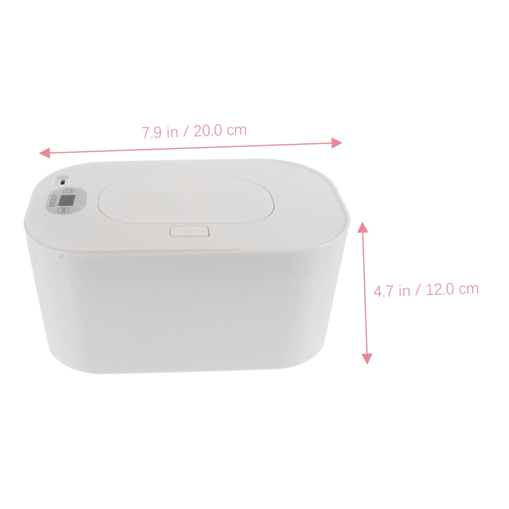 CIMAXIC Baby Wipe Warmer Portable Wet Tissue Heater Box Heated Machine for Wipes