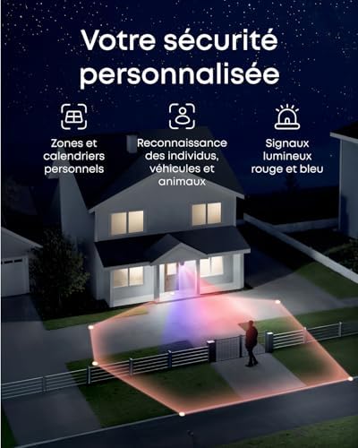 Caméra Surveillance Tourelle E41 PoE eufy 4K UHD Extérieure