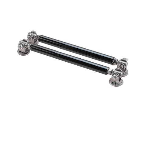 Spoiler Anteriore Aste Divisorie Per Auto Racing Tiranti Supporto Per Labbro Del Paraurti Anteriore Regolabile Per Risparmiare Perforazione 75mm/100mm/150mm/200mm. Anteriore Lip Corpo Spoiler(10CM Bla