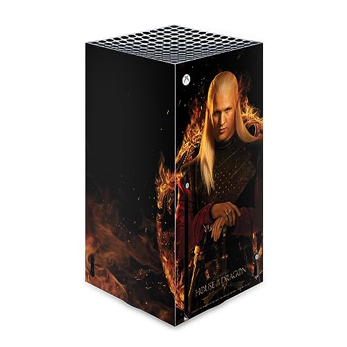 Autocollant Xbox Series X House of The Dragon vinyle de protection Daemon