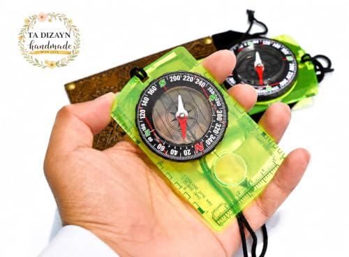 TA DIZAYN Brújula Scout de Nueva Generación para Senderismo, Camping y Mochilero – Brújula de Supervivencia para Hombres, Mujeres, Niños y Niñas miniatura 6