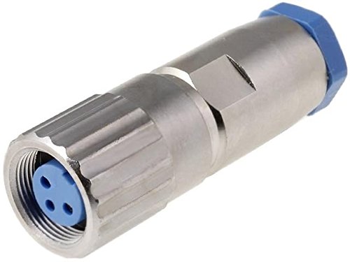 Connecteur M9 étanche IP65 avec contact doré pour tension 60V