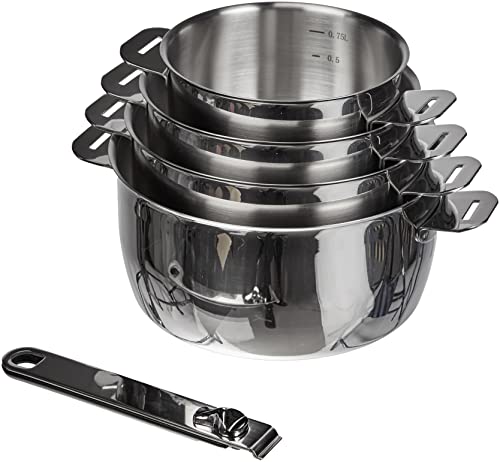 Kitchen Fun by beka 12566964 Move On Série de 4 Casseroles + 1 manche amovible en acier inoxydable 14/20 cm