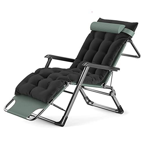 Chaise longue d'extérieur rembourrée idéale pour la relaxation sur terrasse ou balcon