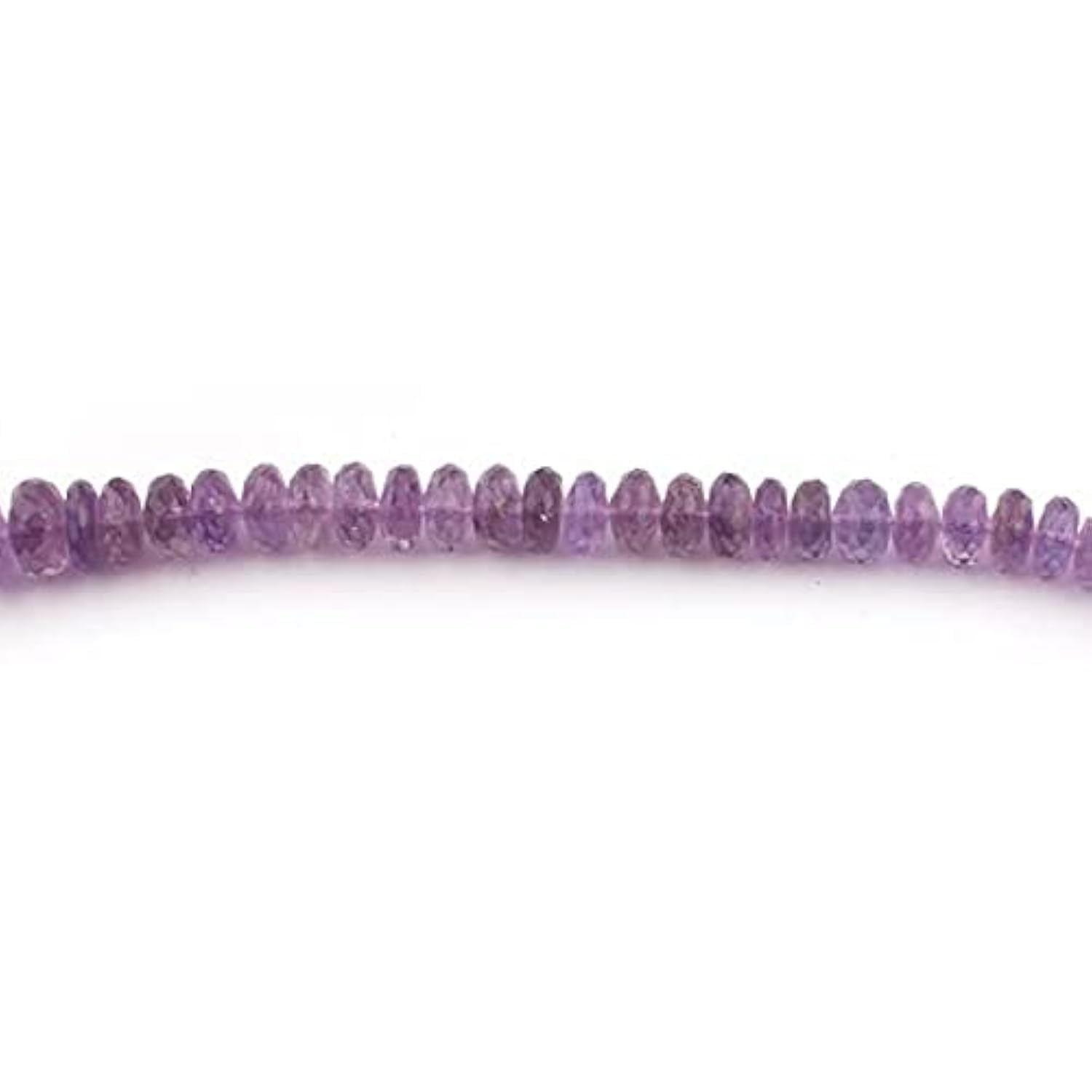 Amethyst Faceted Rondelles 9mm-13mm Perles Améthyste Violette pour Création Bijoux LKBEADS SB1881