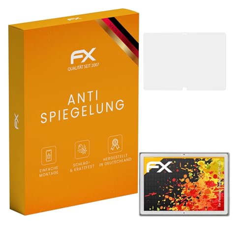 atFoliX Bildschirmfolie kompatibel mit Panasonic ToughPad 4K 20 inch Schutzfolie, entspiegelnde & stoßdämpfende FX Folie (2X)