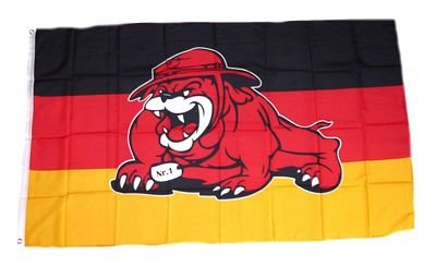 FahnenMax Bandiera/Bandiera Colonia Buldog Fan Nuovo 90 x 150 cm