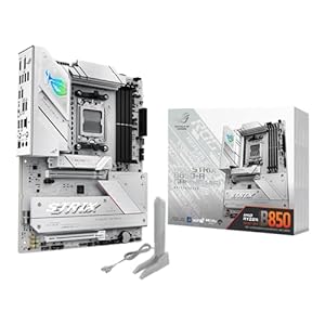 ASUS ROG Strix B850-A Gaming WiFi AMD ATX motherboard, 14+2+2 power stages, DDR5 slots, four M.2 slots, PCIe 5.0, WiFi 7, USB 20Gbps Type-C and Aura Sync RGB