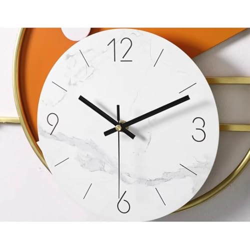 Horloge de mode murale moderne luxe grand format design salon - 7