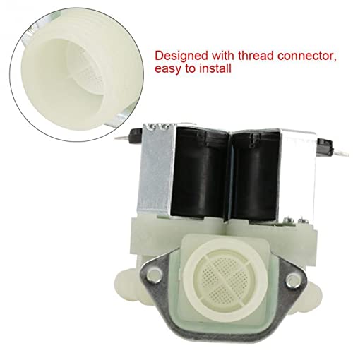 Électrovanne électrique AC 220V anti fuite d'eau avec filetage G3/4 normalement fermée