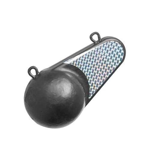 Extreme Max 3006.6879 Coated Keel-Style Downrigger Weight - 10 lbs. with Silver Flash by Extreme Max - Used condition - US$41.53