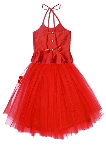 Image of A.T.U.N. Girls' Regular Fit Lehenga Choli (GLHG KSG AMB Yellow 4-5 Years)