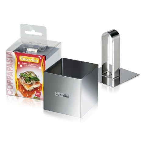6cm Square Food Ring with Pusher Cover