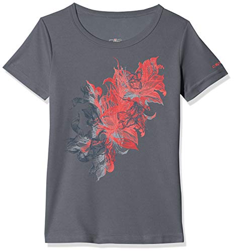 T-shirt fille CMP idéal pour les journées d'école et les jeux en plein air