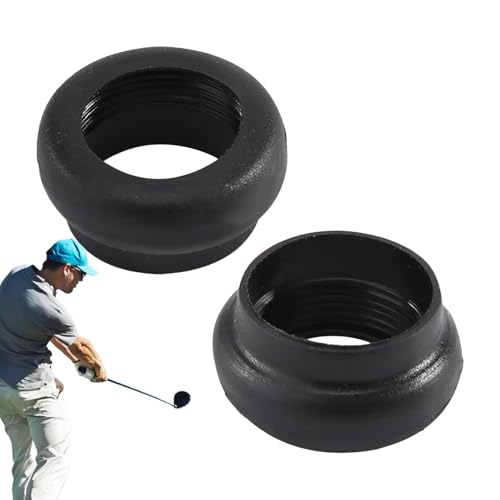 Ayuda de agarre de golf, accesorios deportivos de alineación de swing, anillos elásticos anticaídas, para golfistas, adultos, hombres, mujeres, principiantes, al aire libre, práctica verde, patio