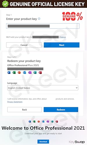 Image of OFFICESUITE Professional Plus 2021 & Windows 11 Professional COMBO PACK | (1 User,Lifetime Validity) Retail License 32 /64 Bit | Unlimited Reinstallations and Regular Updates | Quick Delivery (Windows 10 /11 & 2024 Pro Plus (Combo), PC)